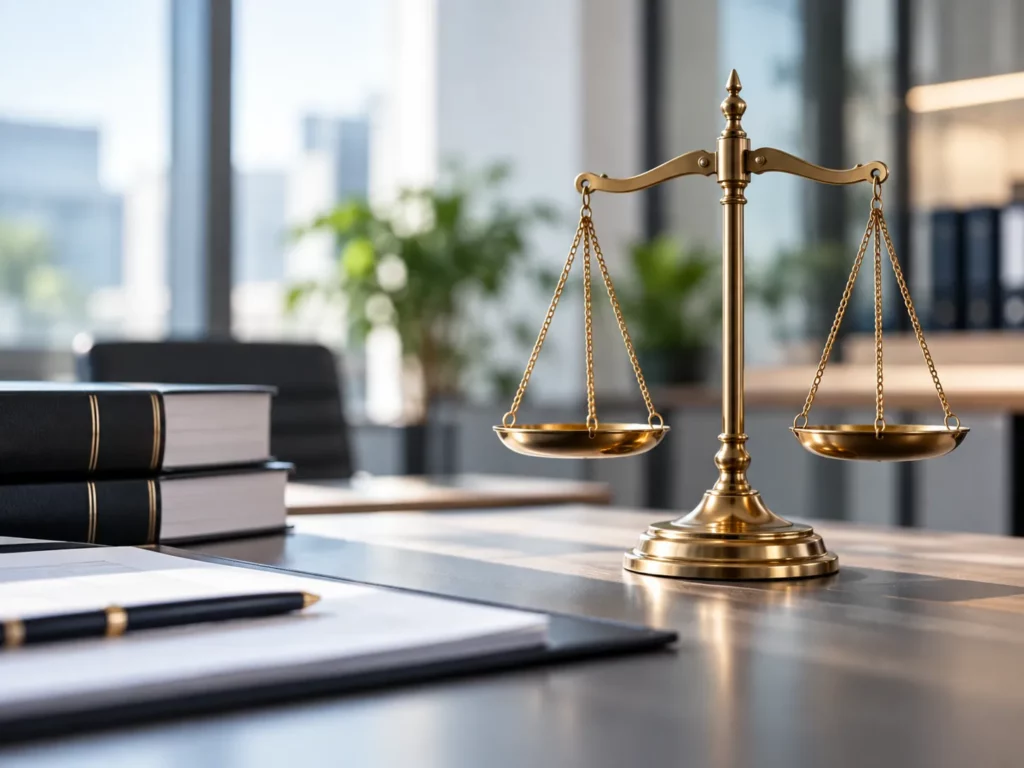 Balance de justice illustrant le cadre juridique de la confidentialité en entreprise